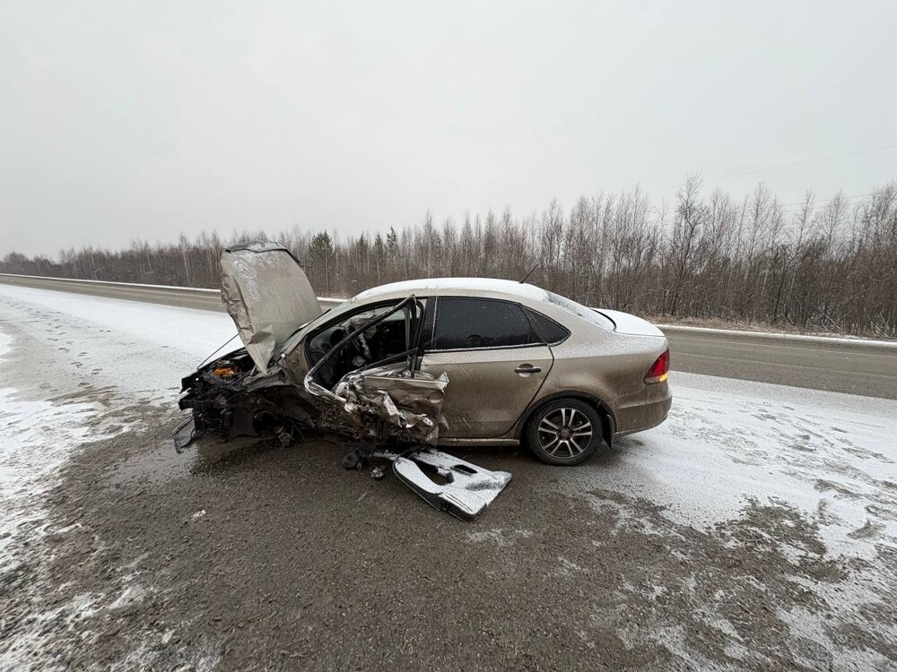 ДТП под Ачинском, на 666-м км трассы "Всему виной, конечно, три шестерки"