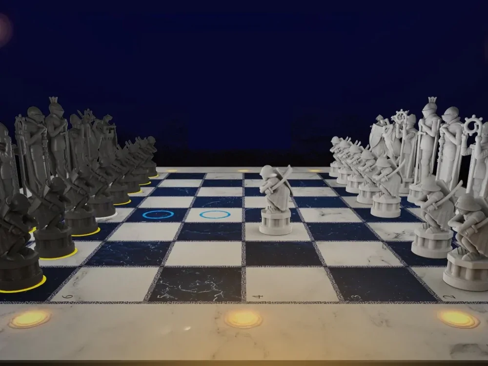 Умная шахматная доска, вдохновлённая волшебным миром Гарри Поттера