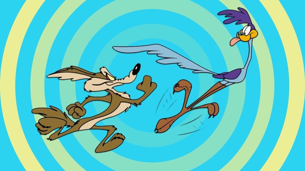 В США засняли погоню койота за дорожным бегуном