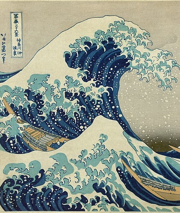 Хокусай. Большая волна в Канагаве