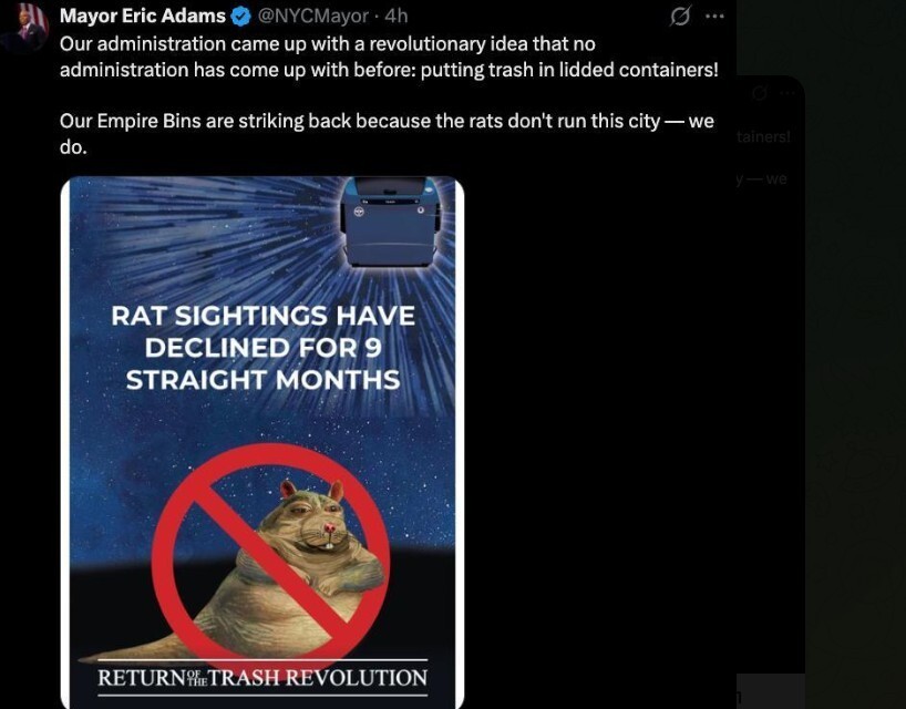 «Бак смерти» за 1,6 миллиона: как мэр Нью-Йорка превратил мусорку в мем «Звёздных войн»