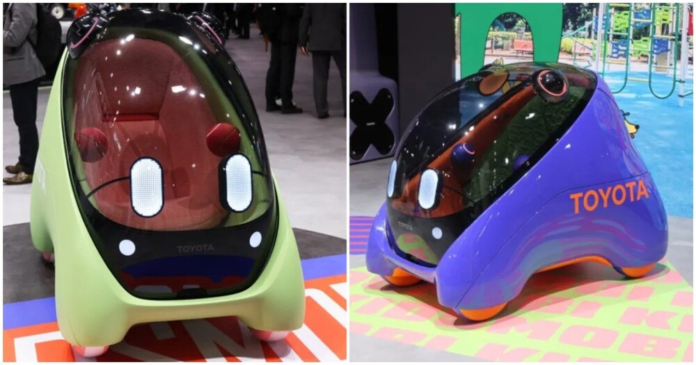 Toyota представила концепт автономного электромобиля для детей