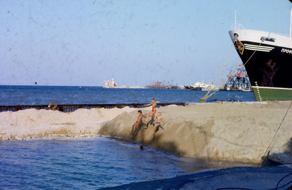 Прыжки в воду в Феодосии