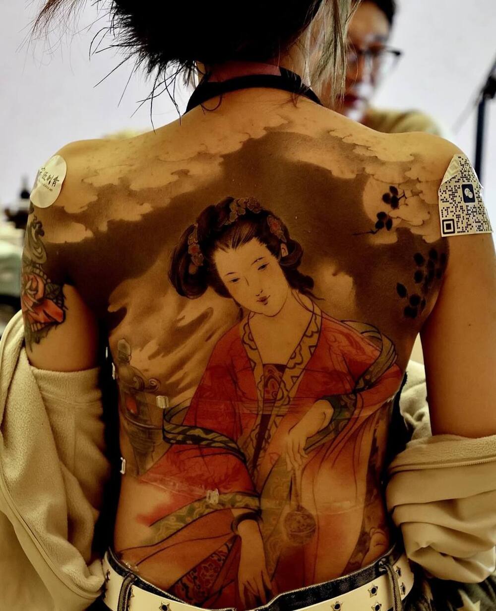 Тату-мастера со всей Азии собрались на фестиваль в Ханчжоу