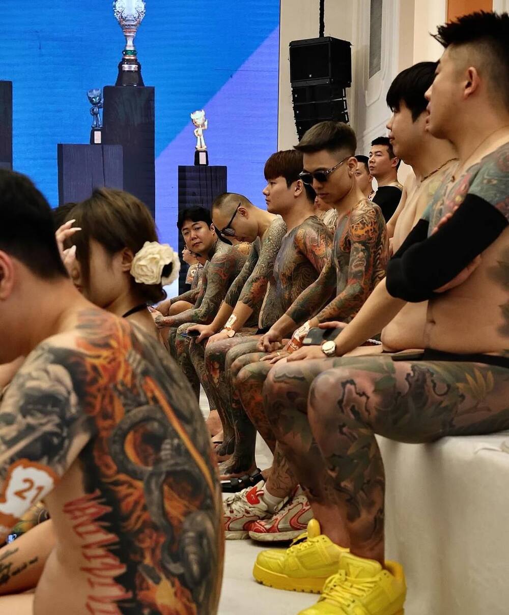 Тату-мастера со всей Азии собрались на фестиваль в Ханчжоу