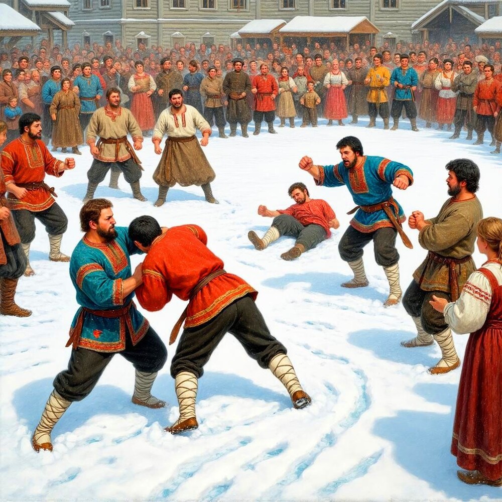 Почему кулачные бои запрещали на Руси и в Российской империи