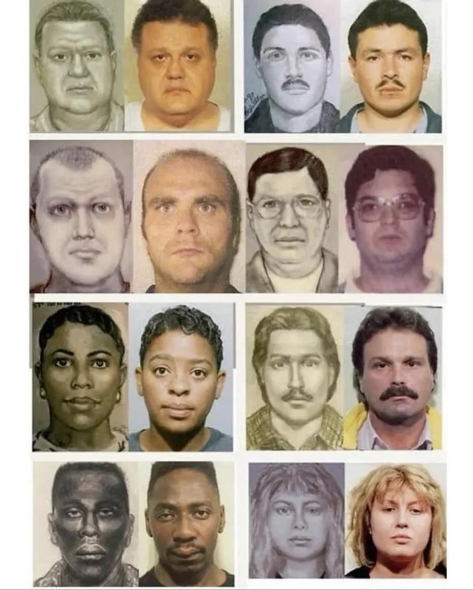 Её фотороботы поймали сотни преступников: невероятный мировой рекорд Лоис Гибсон