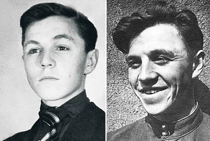 Михаил Ульянов в юности и молодости