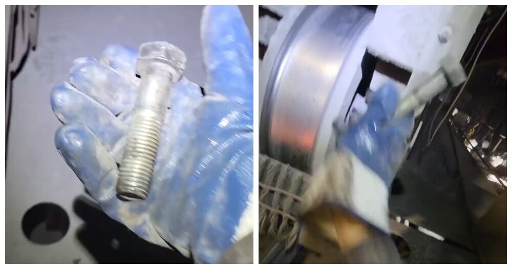 Мужчина показал загадочный рабочий ритуал