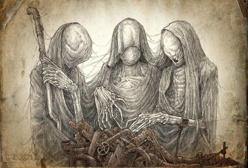 Кем были жуткие мойры, которых боялся даже Зевс?