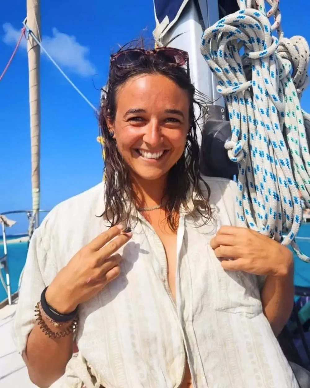 Шкипер вышла на связь спустя неделю после исчезновения в Бермудском треугольнике