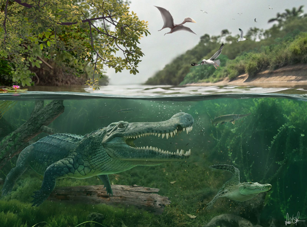 Дейнозух: Пожиратель динозавров. Самый страшный крокодил в истории Земли