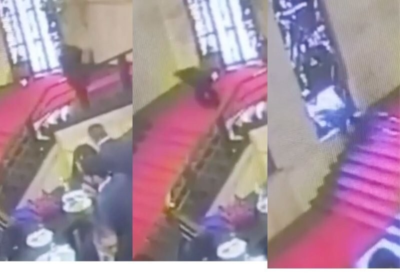 Член совета Сардинии упал с лестницы в Риме и повредил витраж 1932 года