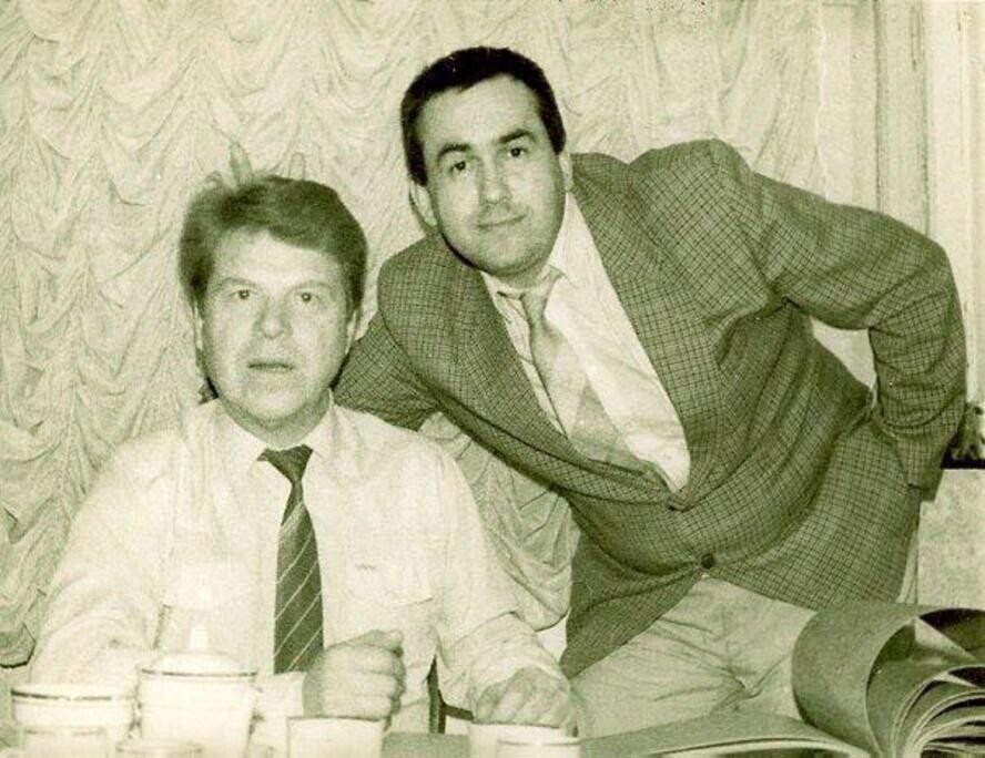 Михаил Кокшенов и Стас Садальский.