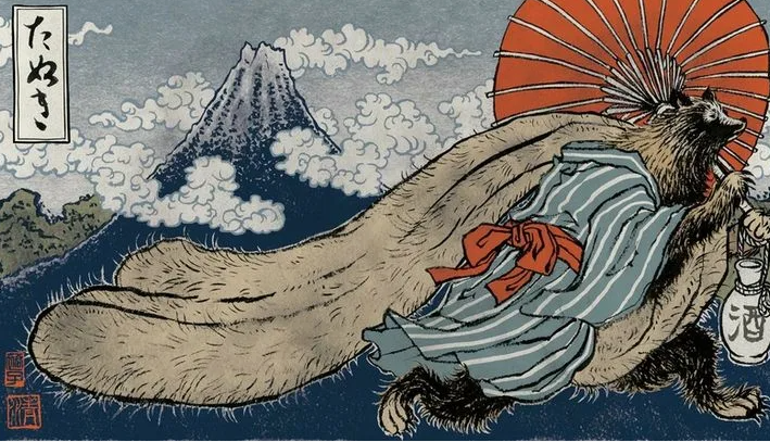 Почему тануки с большими причиндалами ставят на входах в японских магазинах