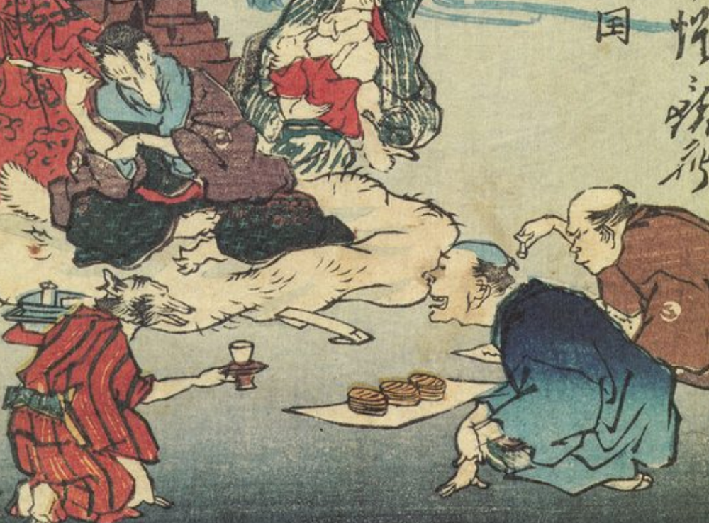 Почему тануки с большими причиндалами ставят на входах в японских магазинах