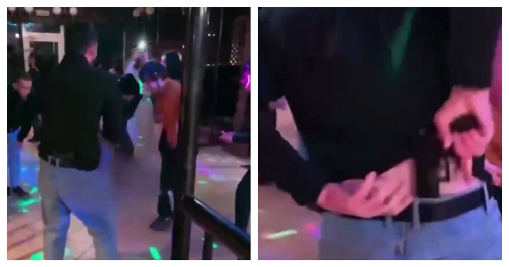 Танцы в кафе чуть не закончились стрельбой