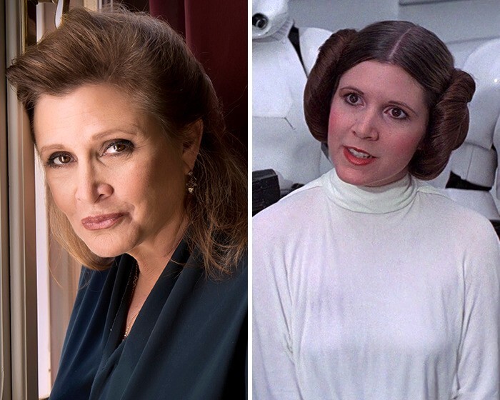 3. Кэрри Фишер — «Звёздные войны»