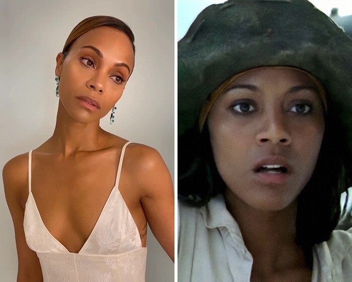 13. Зои Салдана — «Пираты Карибского моря»