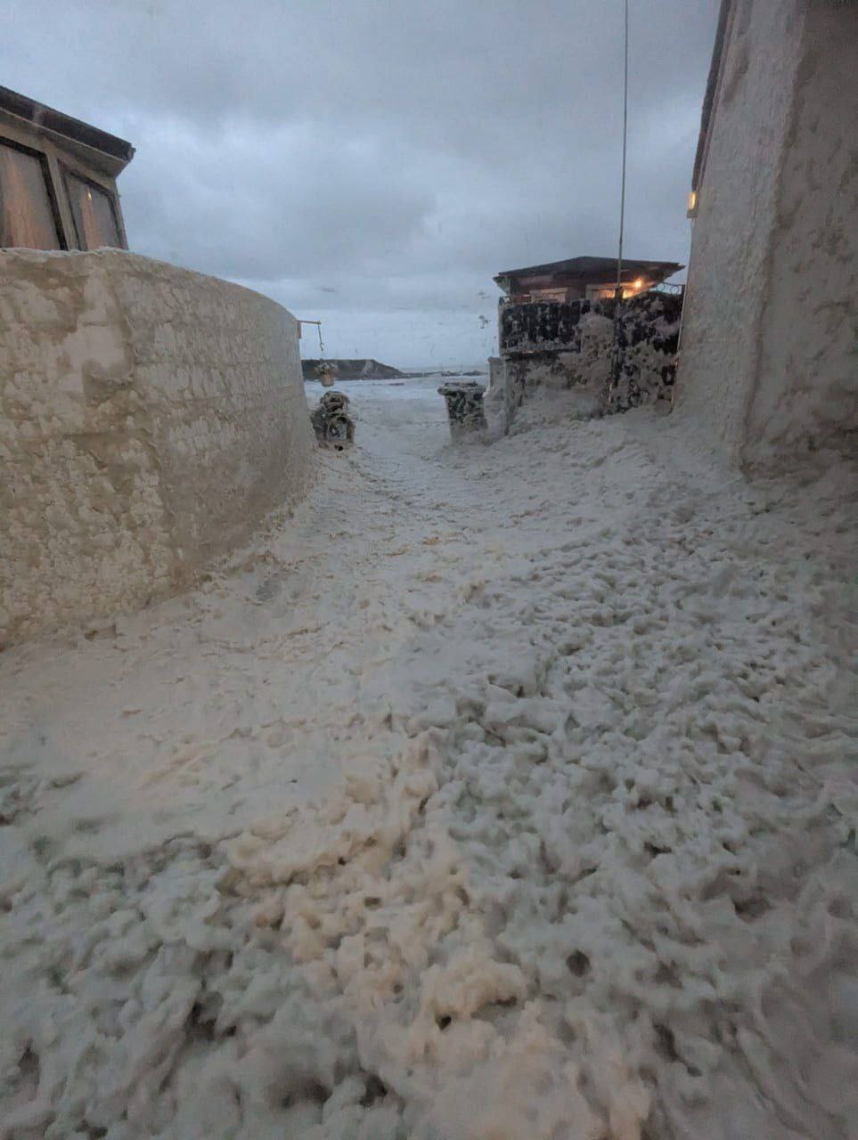 Ирландия утонула в пенной ванне