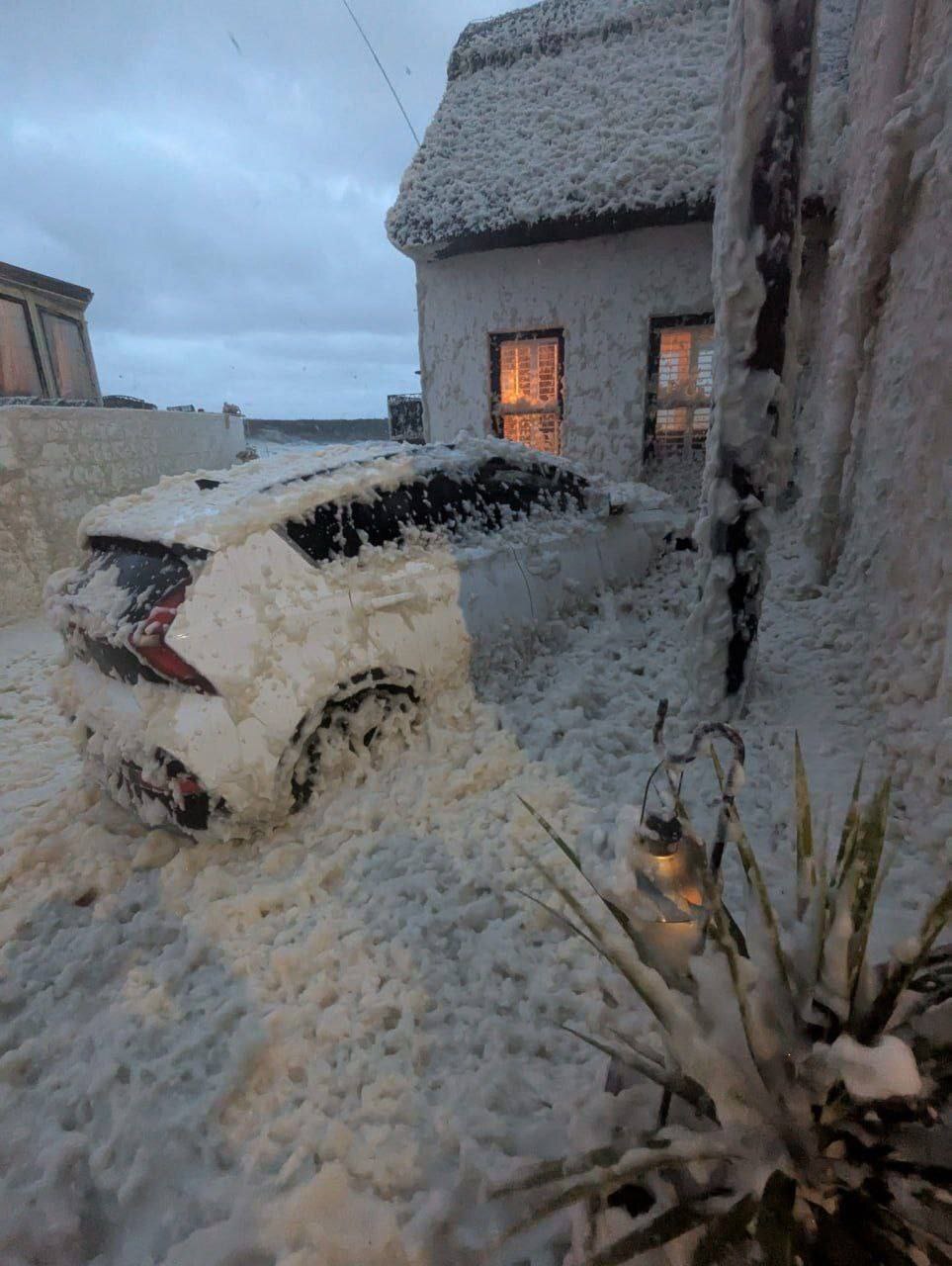 Ирландия утонула в пенной ванне