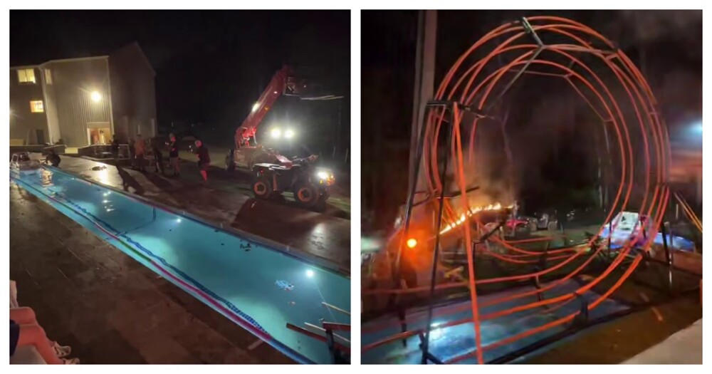 Мёртвая петля для лодки