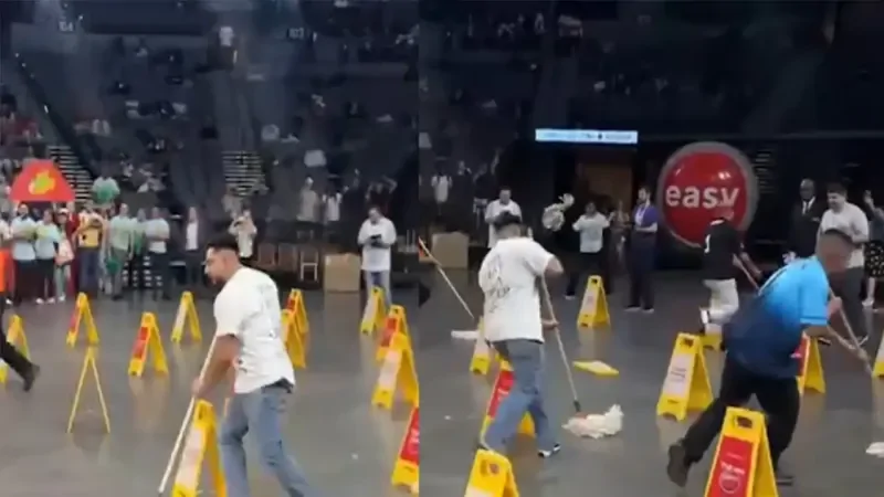 Олимпийские игры по уборке в Лас-Вегасе