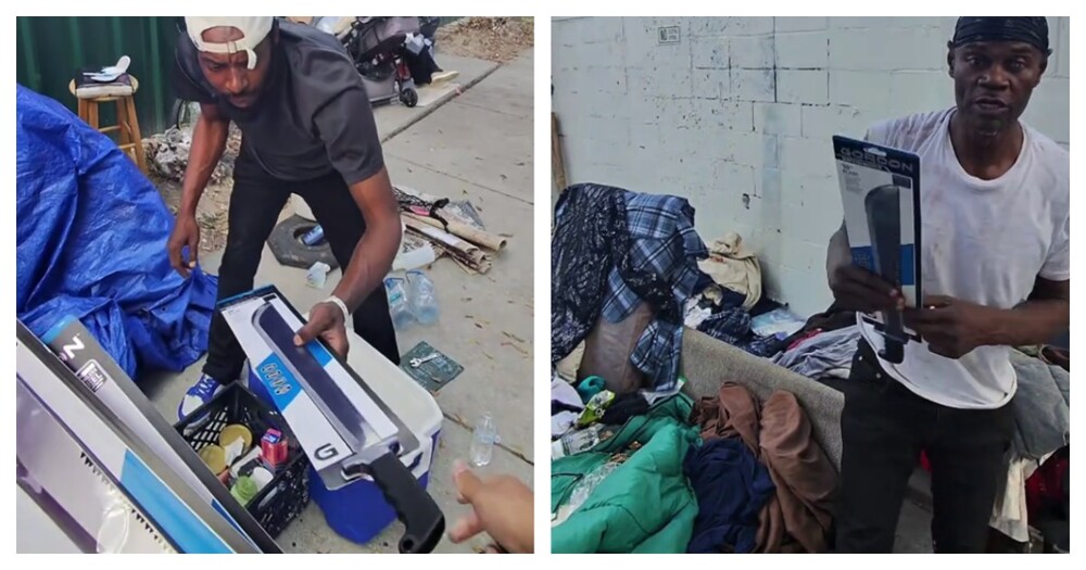 Странный способ обезопасить улицы и бездомных