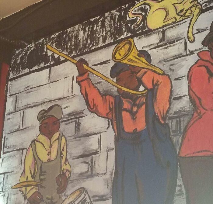 29. Художник никогда не видел тромбон 