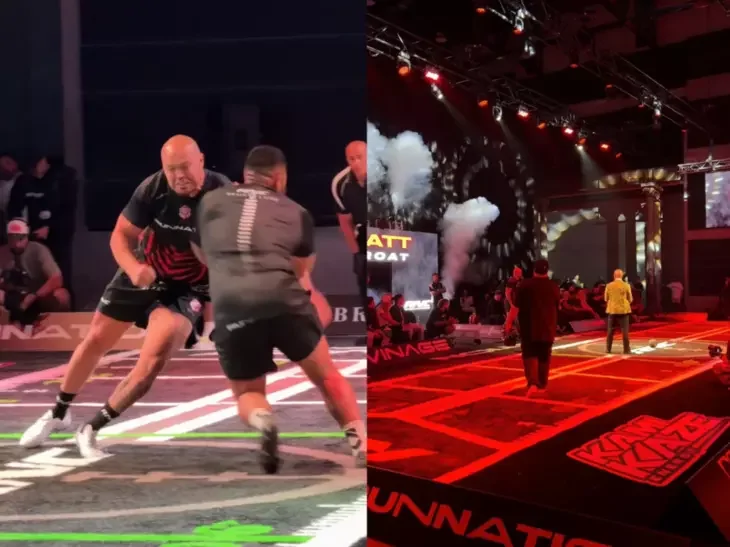 Стенка на стенку:  австралийцы с разбега врезаются в друг друга