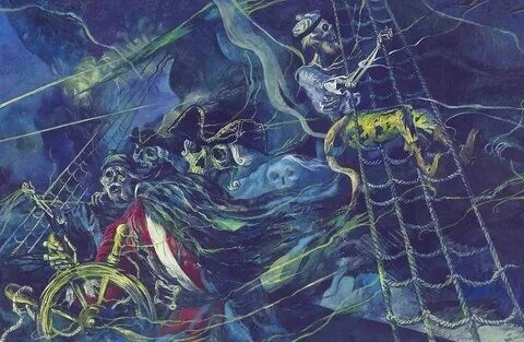 Легенда о Летучем голландце: как корабль-призрак стал символом морской мистики