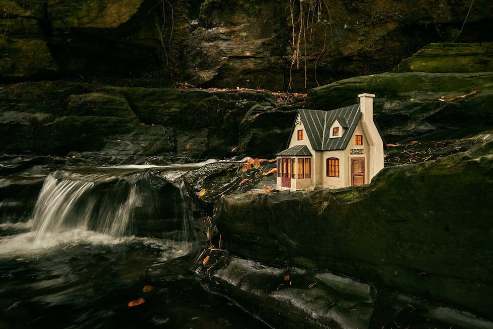 Волшебство по-скандинавски: миниатюрные домики фей острова Мэн