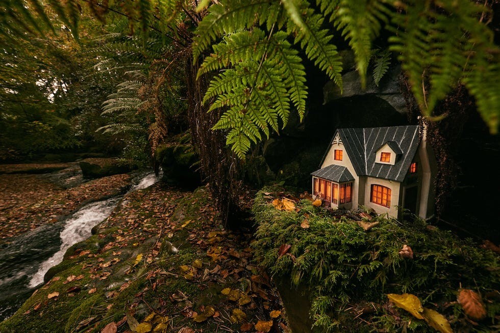 Волшебство по-скандинавски: миниатюрные домики фей острова Мэн