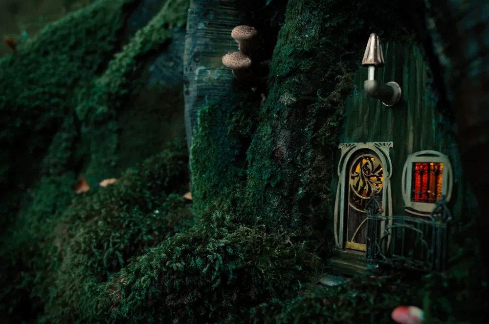 Волшебство по-скандинавски: миниатюрные домики фей острова Мэн