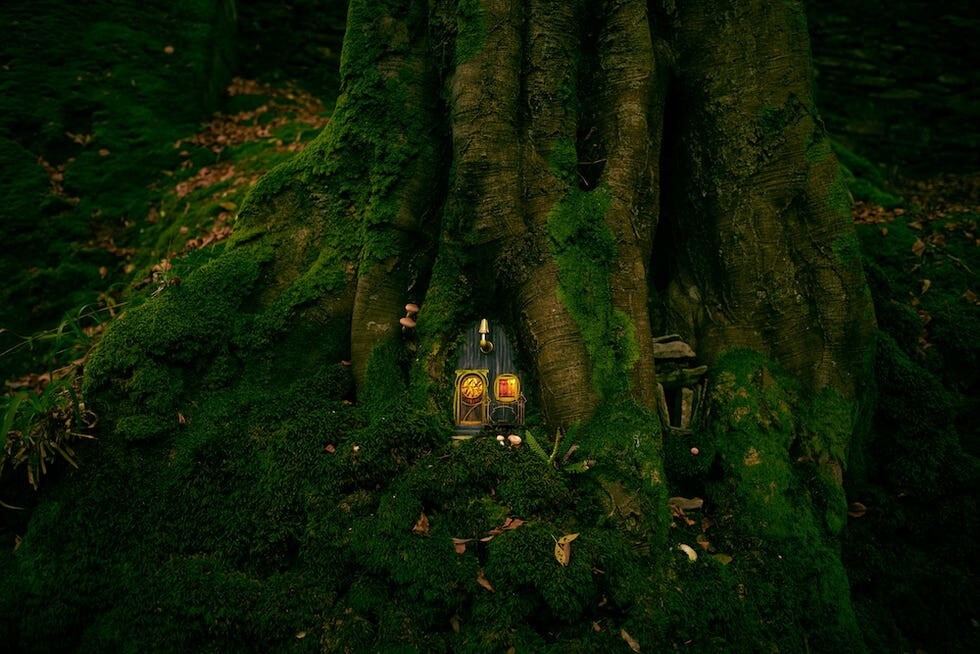 Волшебство по-скандинавски: миниатюрные домики фей острова Мэн