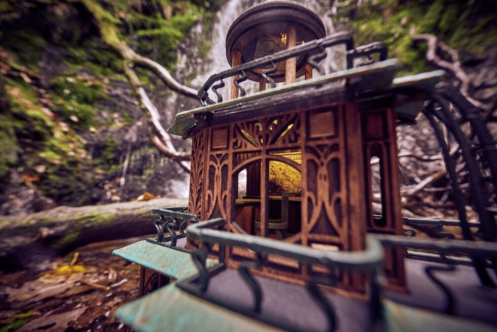 Волшебство по-скандинавски: миниатюрные домики фей острова Мэн