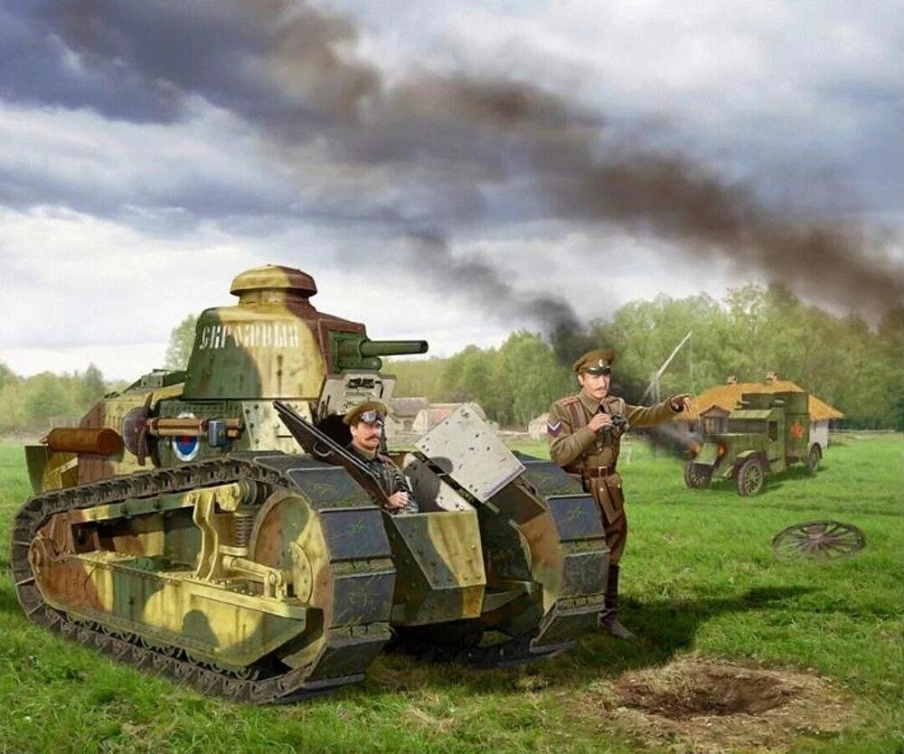 История в фотографиях. Танки