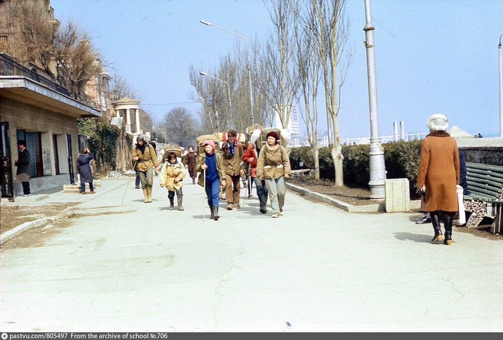 Проспект Айвазовского в Феодосии