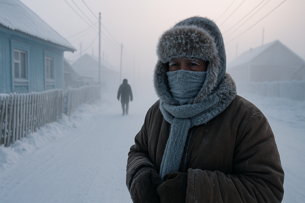 В Якутии есть место, где температура опускается до -71°C. Как там живут люди
