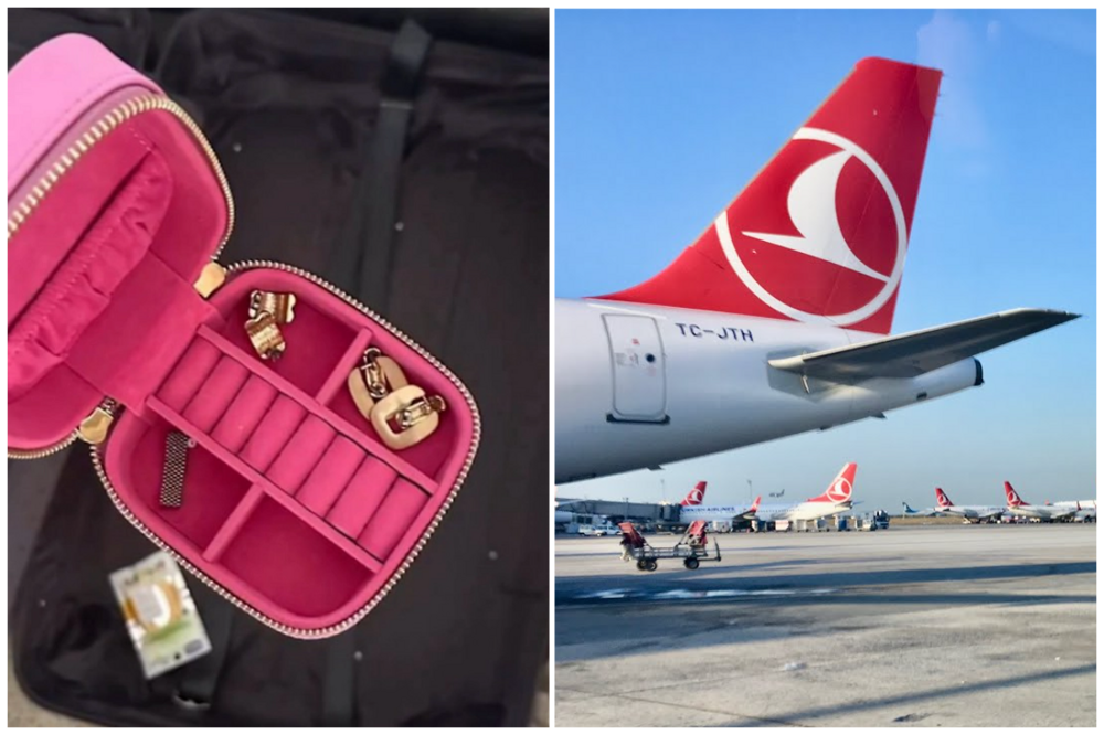 Россиянка заранее убрала из багажа дорогое кольцо - остальные украшения украли при перелёте рейсом Turkish Airline