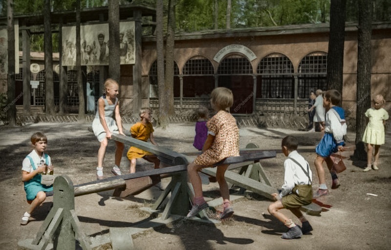 Жизнь Советской Москвы в 40-е годы