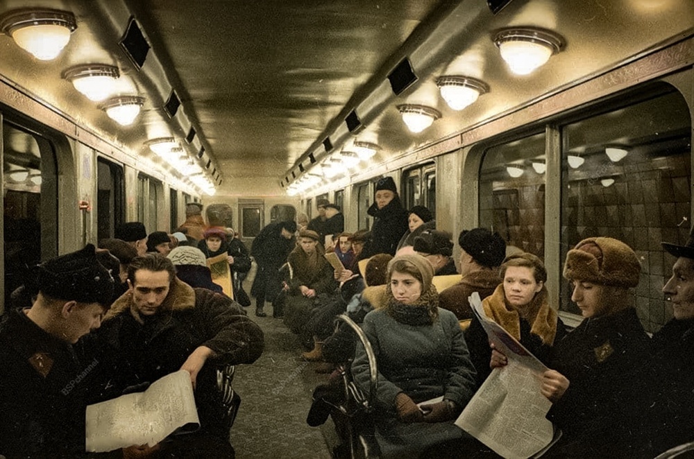 Жизнь Советской Москвы в 40-е годы