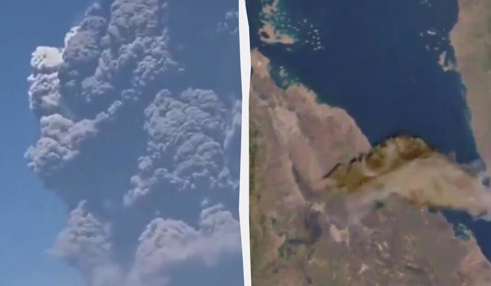 В Эфиопии произошло первое за 10 тысяч лет извержение вулкана Хайли-Губби