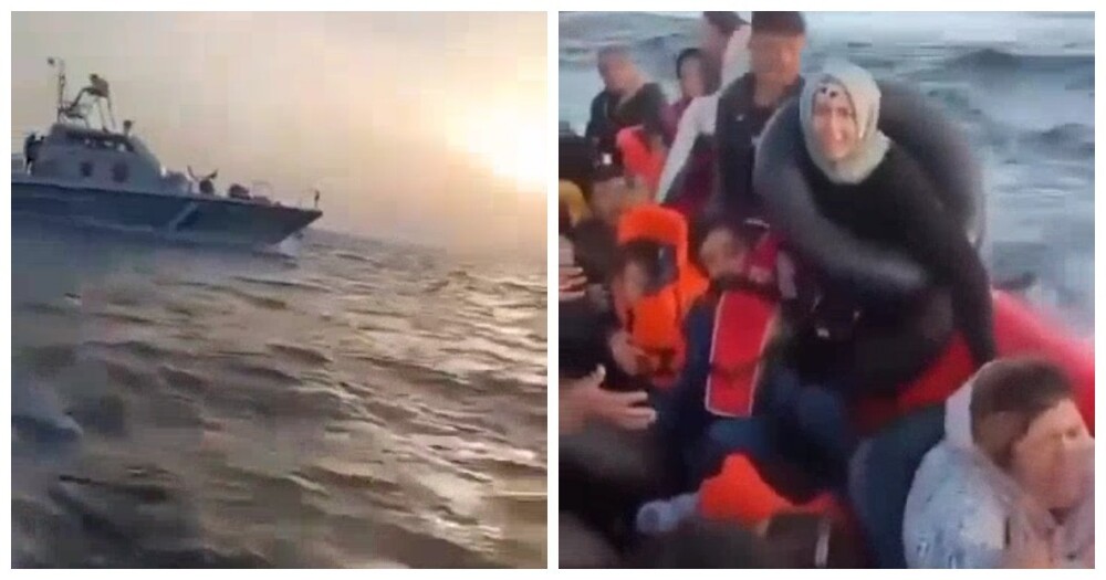 Греческая береговая охрана протаранила лодку нелегалов в Эгейском море