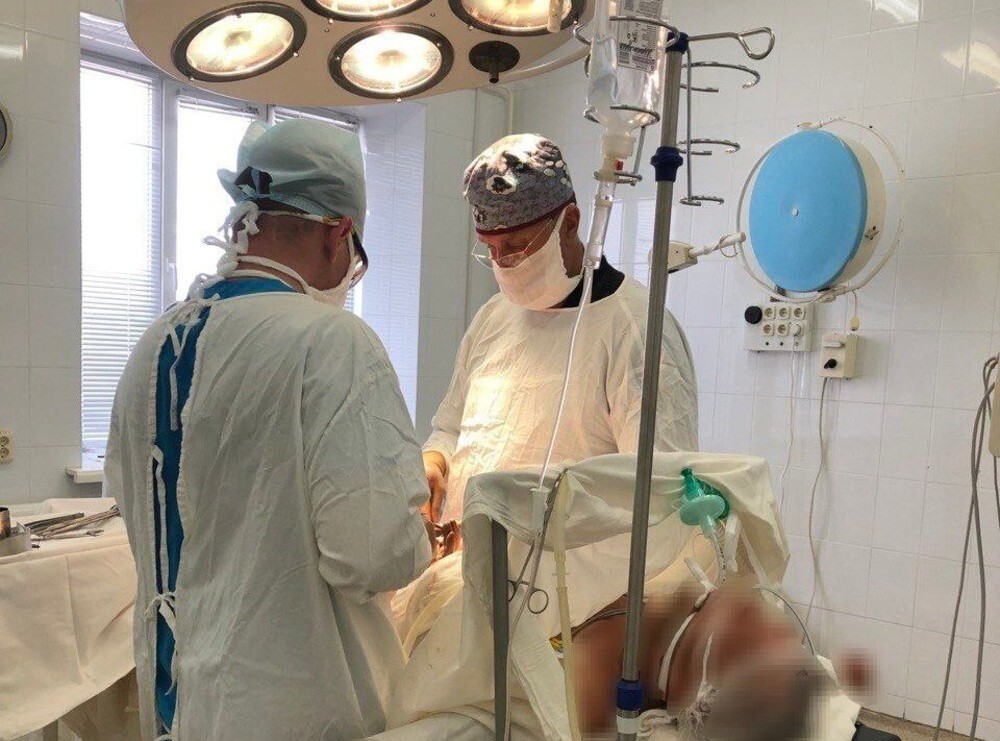 Острый аппендицит при весе 160 кг 