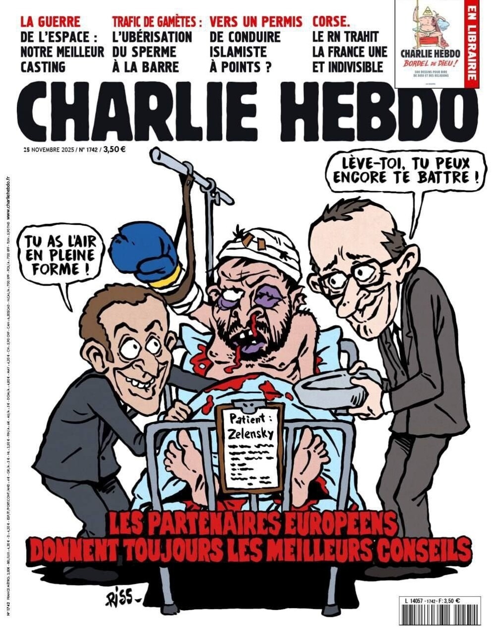 ЕВРОПЕЙСКИЕ ПАРТНЕРЫ ВСЕГДА ДАЮТ ЛУЧШИЕ СОВЕТЫ (с) Charlie Hebdo