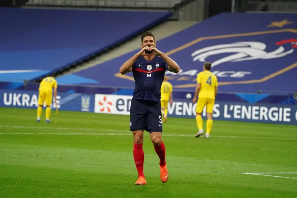 Разгромное поражение сборной Украины от Франции