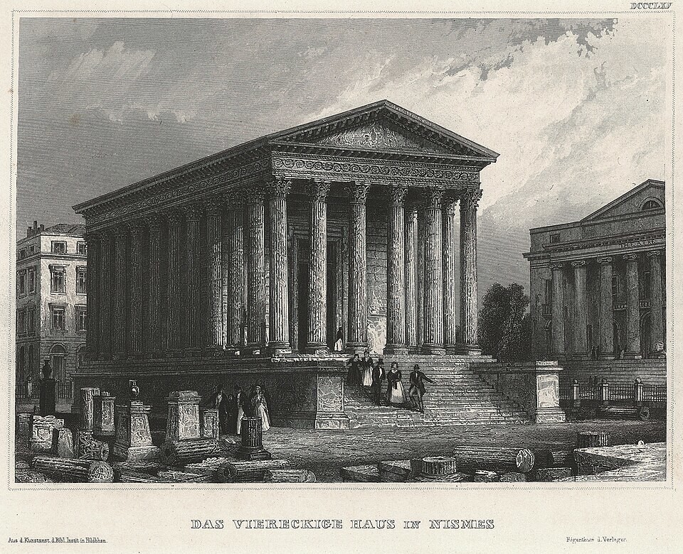 Квадратный дом в Ниме: бессмертный лик Рима