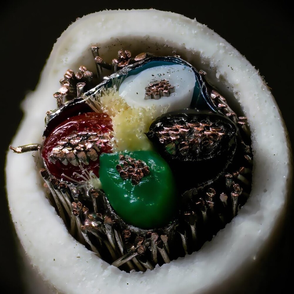 15. Зарядный кабель для iPhone, разрезанный ножницами