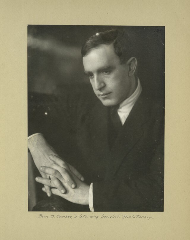 Борис Давидович Камков, левый социалист-революционер.1